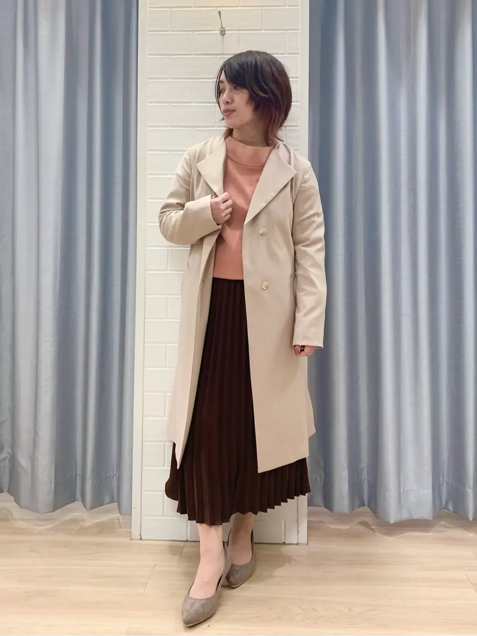 ANY SIS 丸岡 コーディネート画像