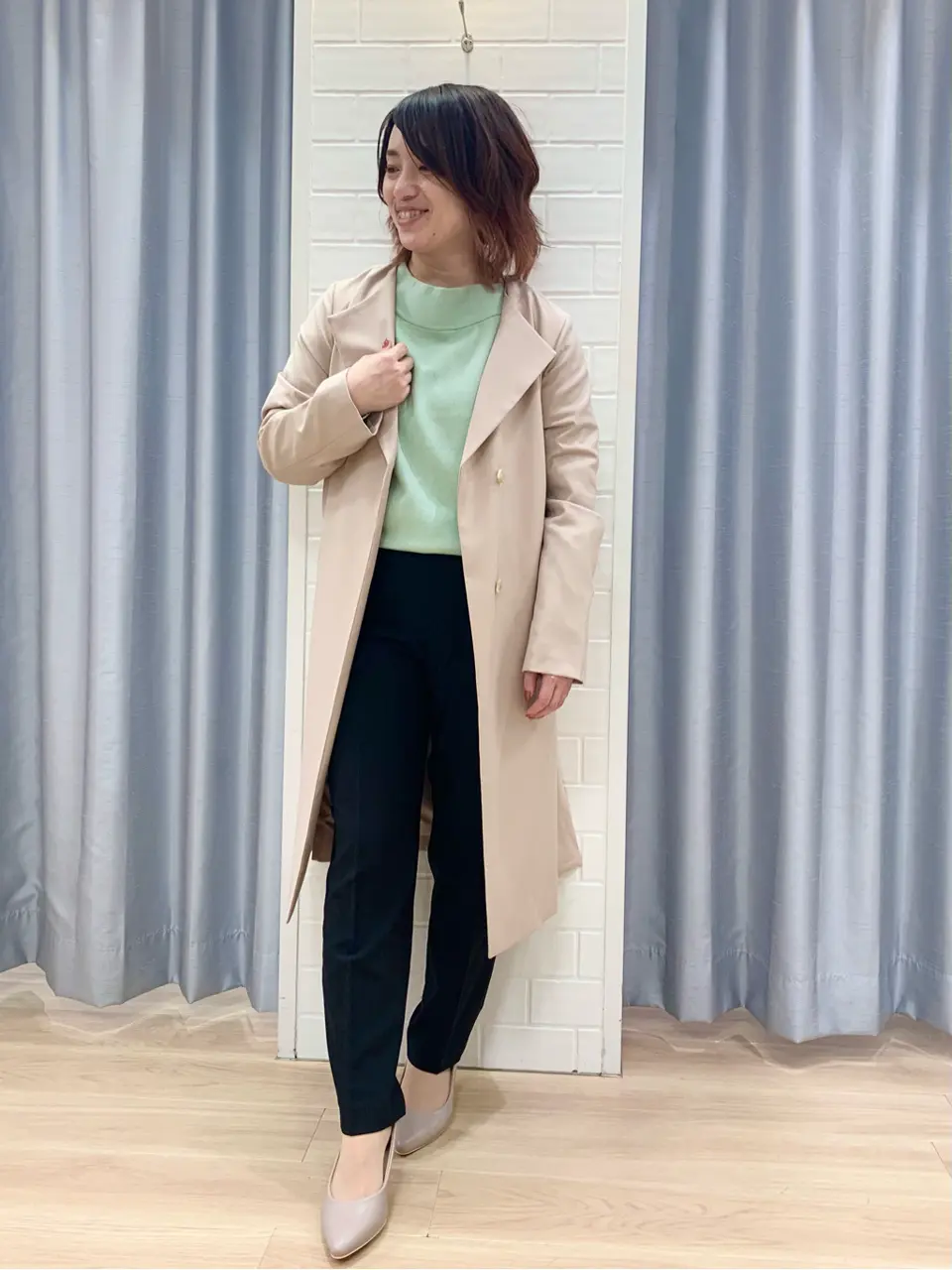 ANY SIS 丸岡 コーディネート画像