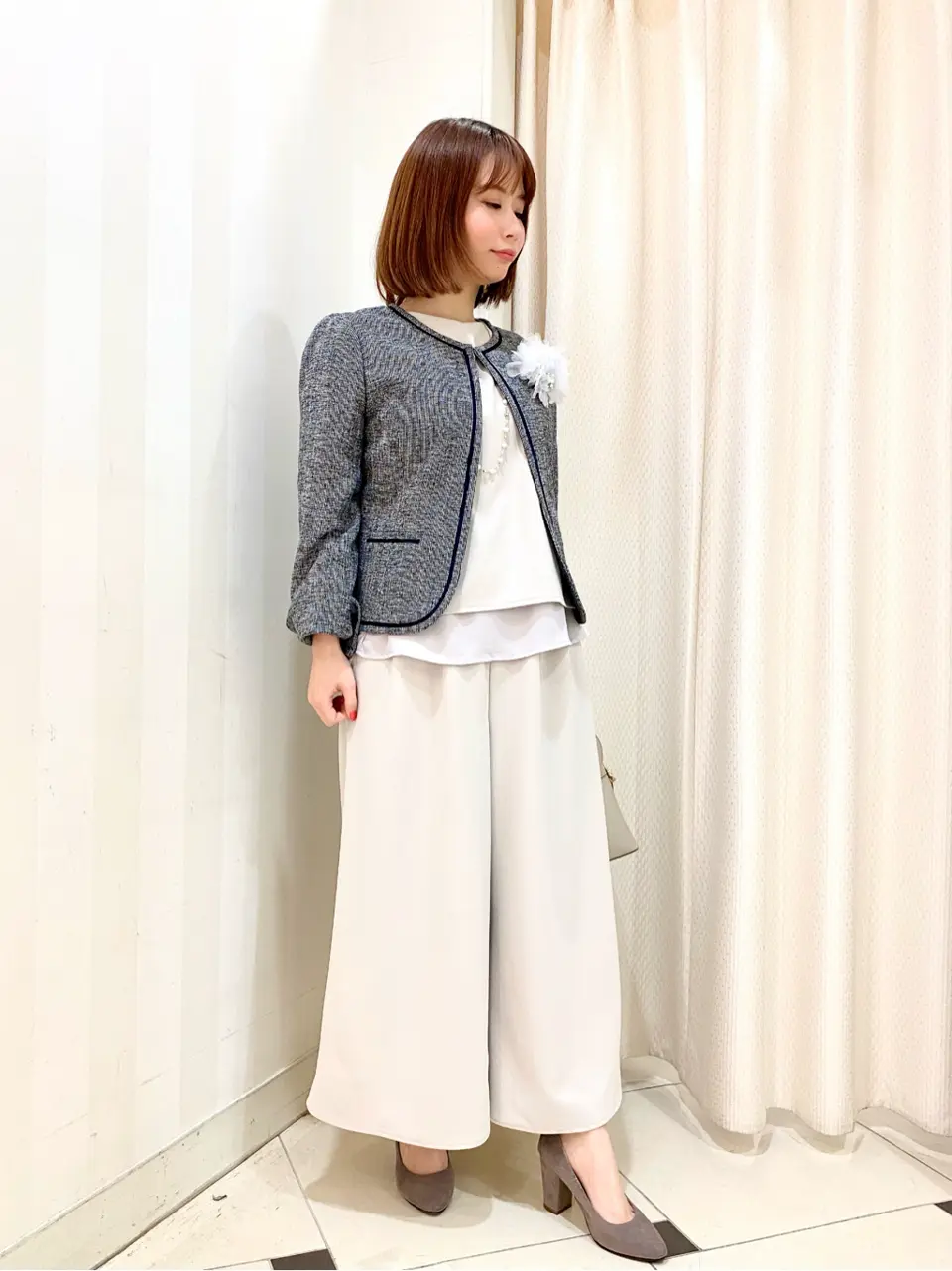 ANY SIS 横尾 コーディネート画像