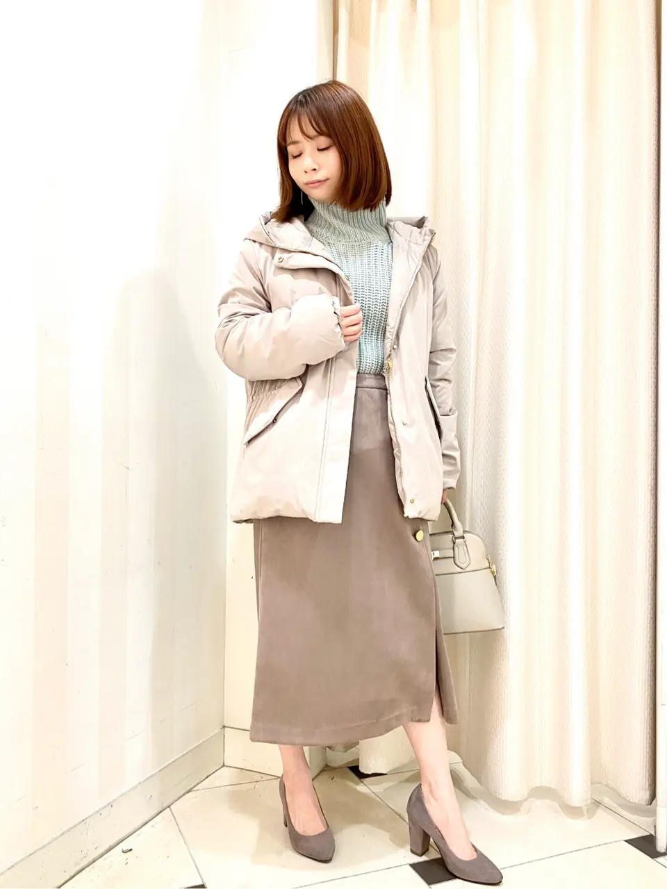 ANY SIS 横尾 コーディネート画像