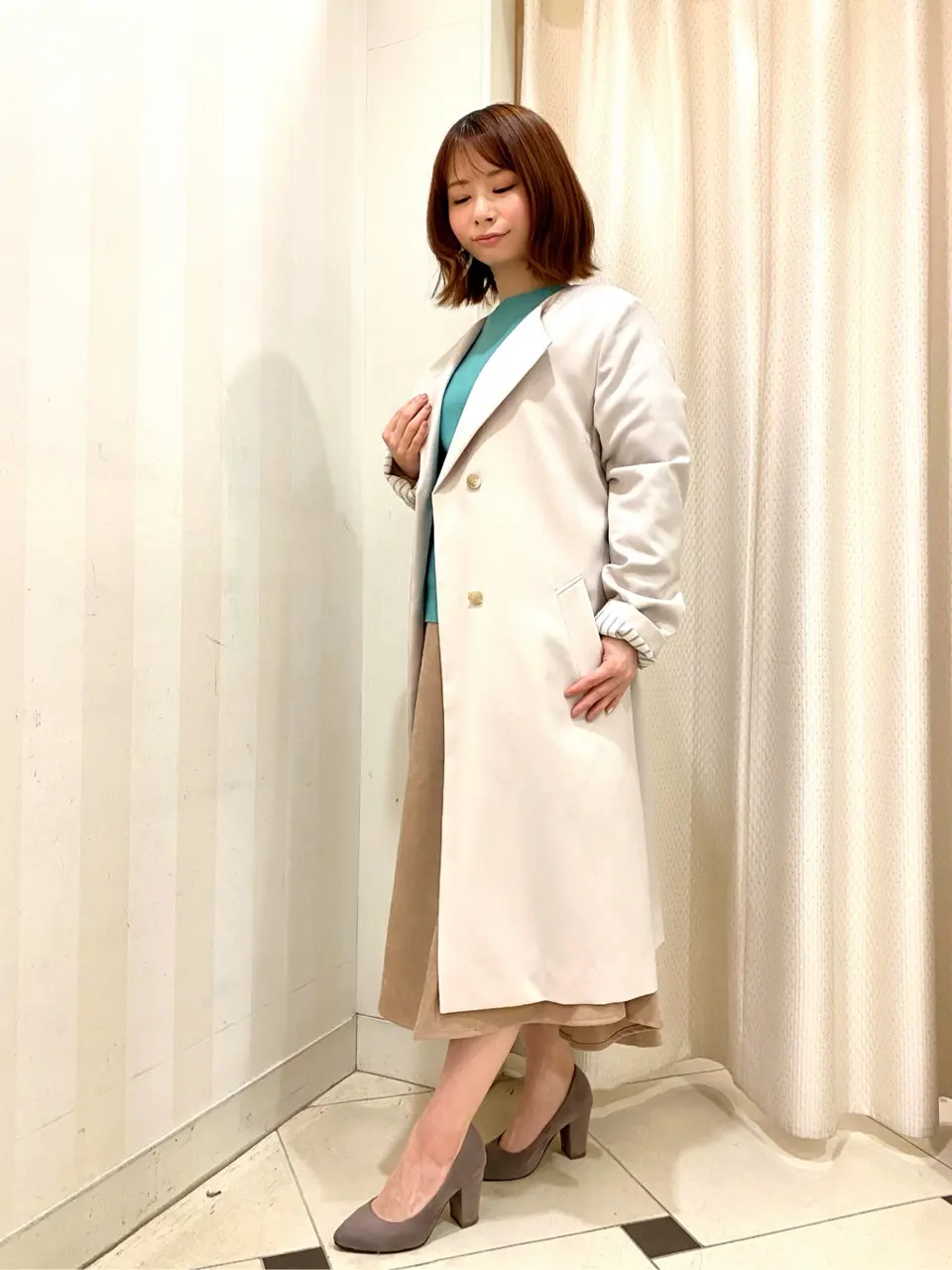 ANY SIS 横尾 コーディネート画像