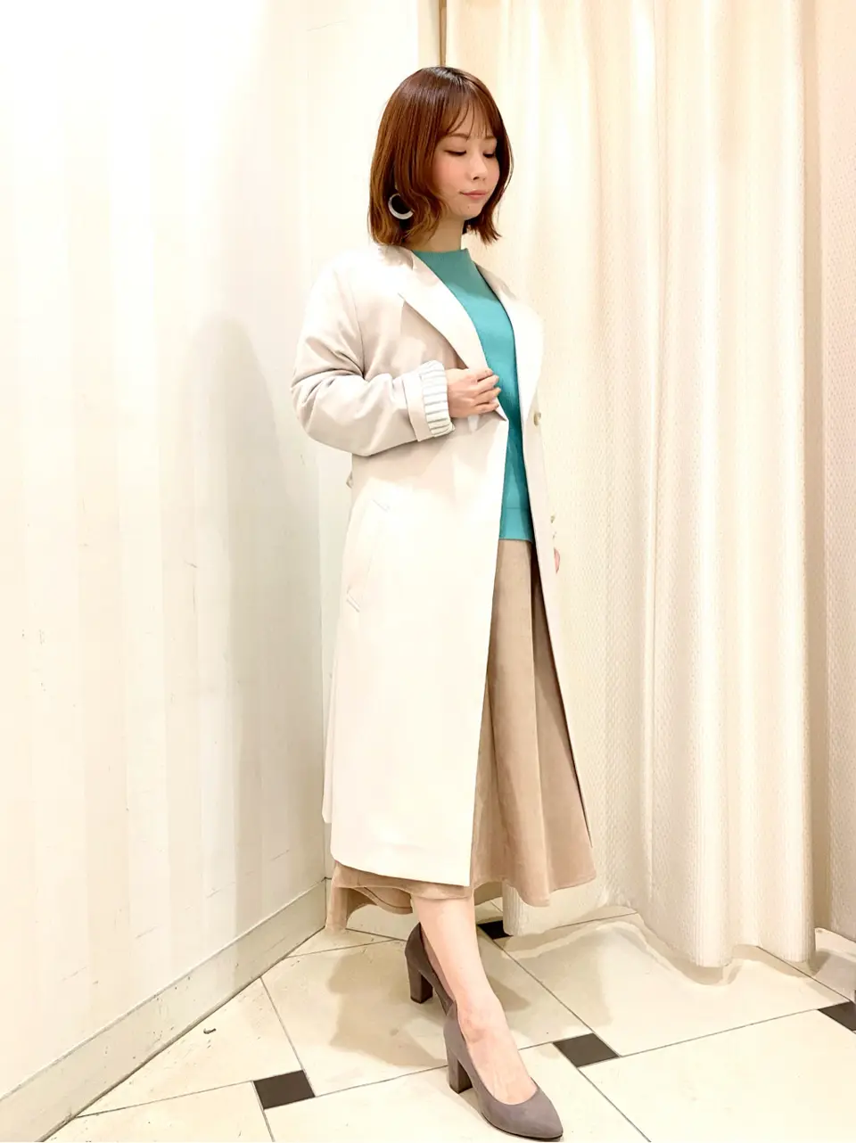 ANY SIS 横尾 コーディネート画像