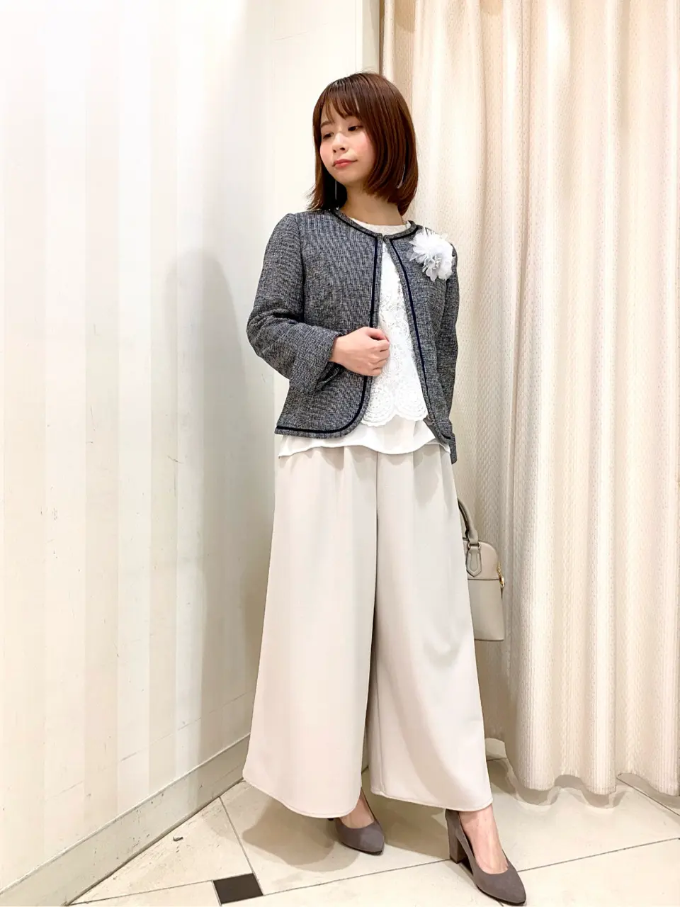 ANY SIS 横尾 コーディネート画像