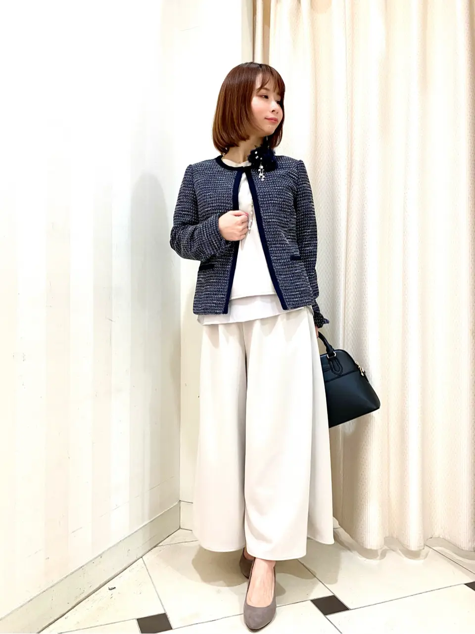 ANY SIS 横尾 コーディネート画像