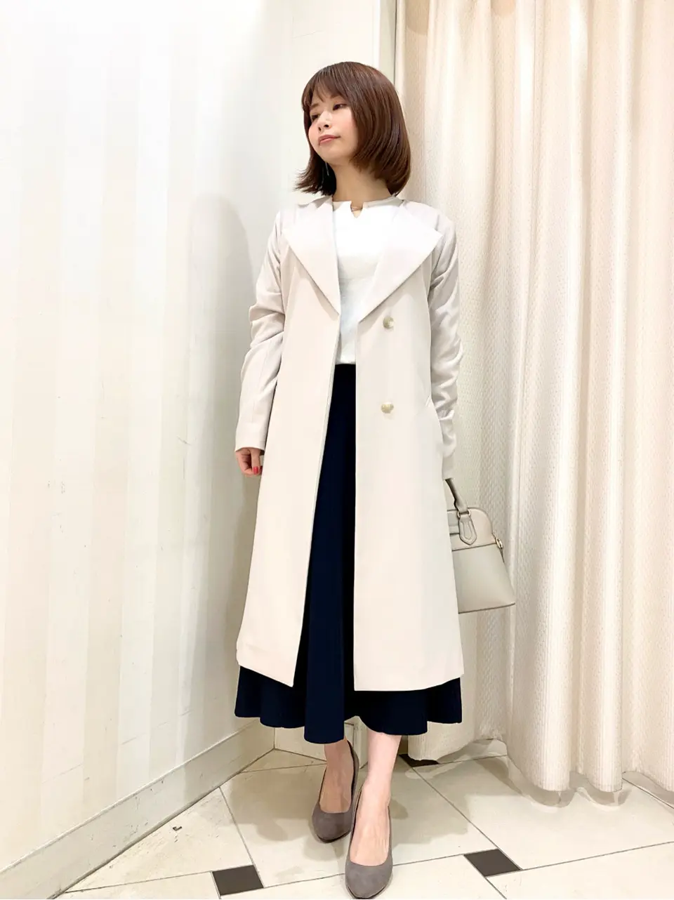 ANY SIS 横尾 コーディネート画像