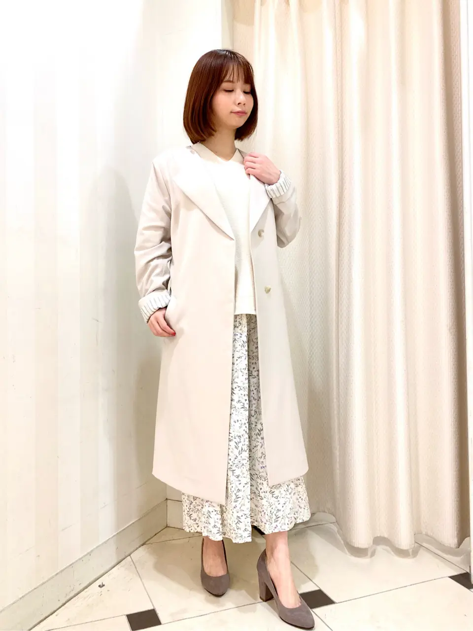 ANY SIS 横尾 コーディネート画像