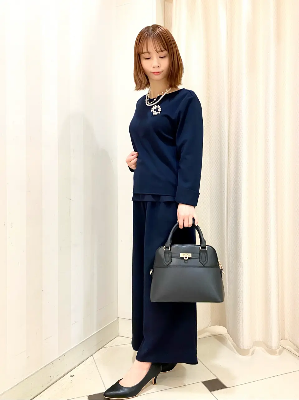 ANY SIS 横尾 コーディネート画像