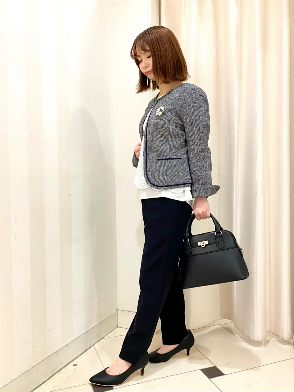 ANY SIS 横尾 コーディネート画像