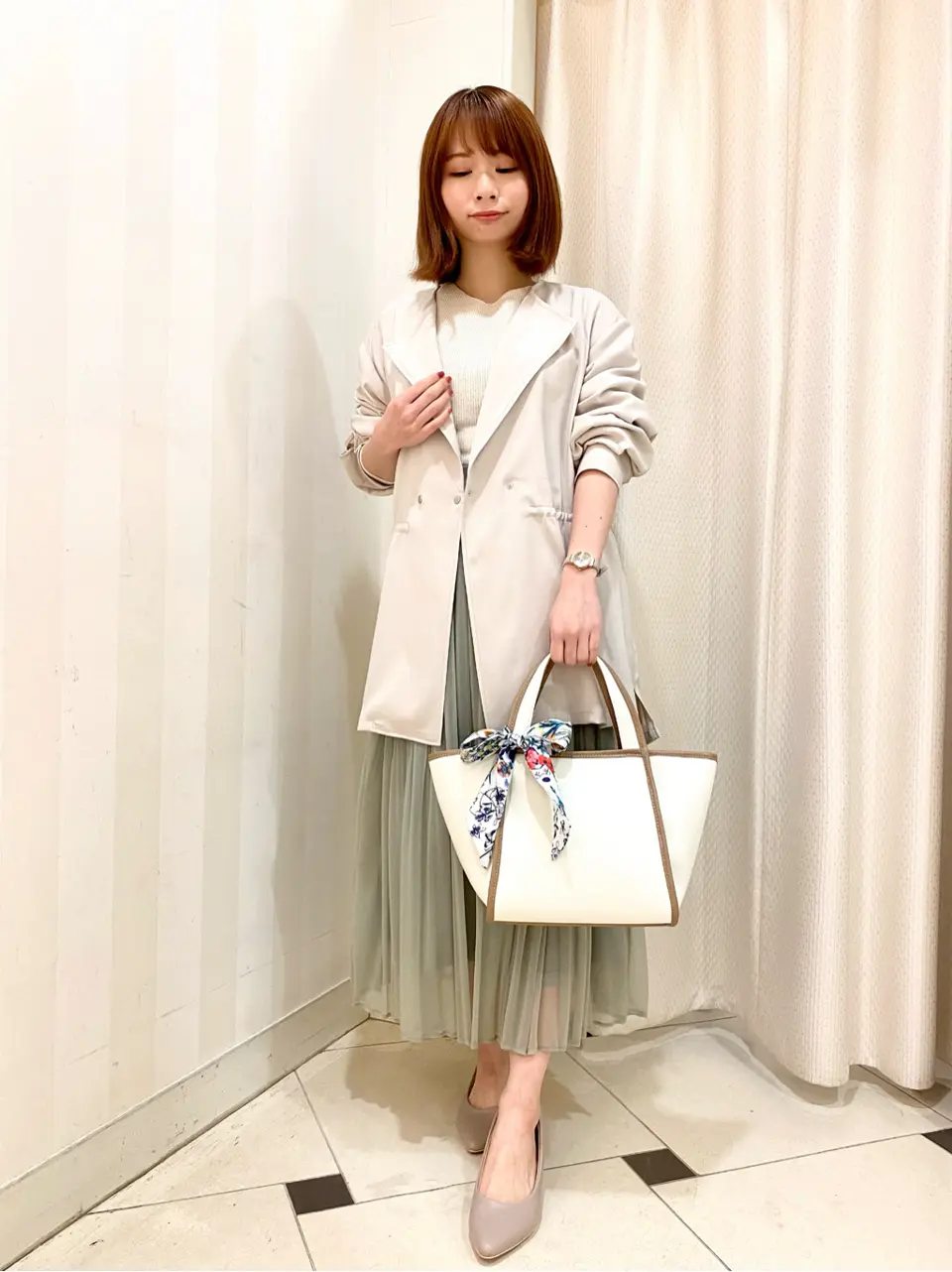 ANY SIS 横尾 コーディネート画像