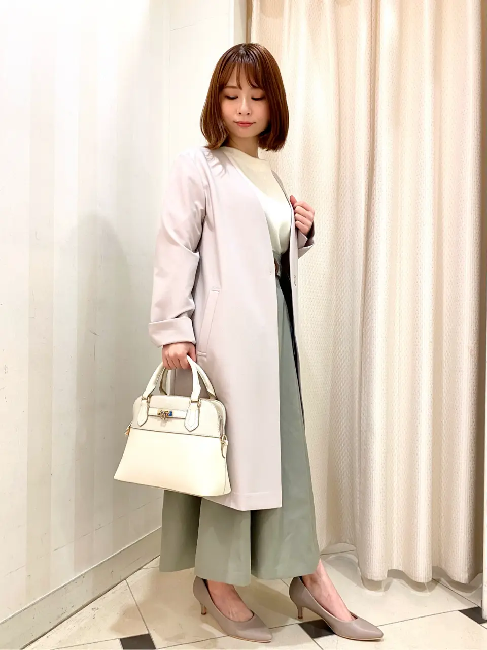 ANY SIS 横尾 コーディネート画像