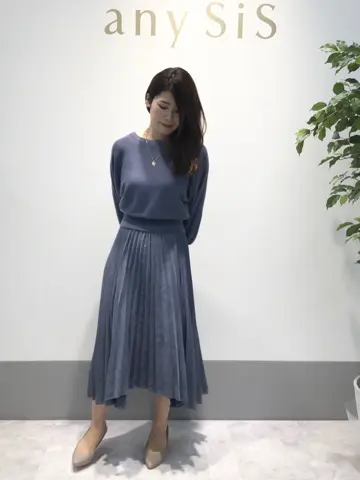 ANY SIS 岡本 コーディネート画像