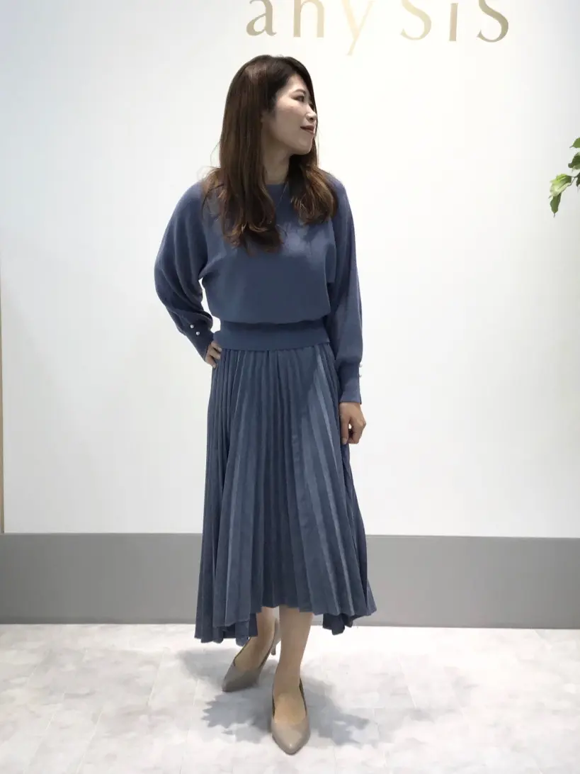 ANY SIS 岡本 コーディネート画像