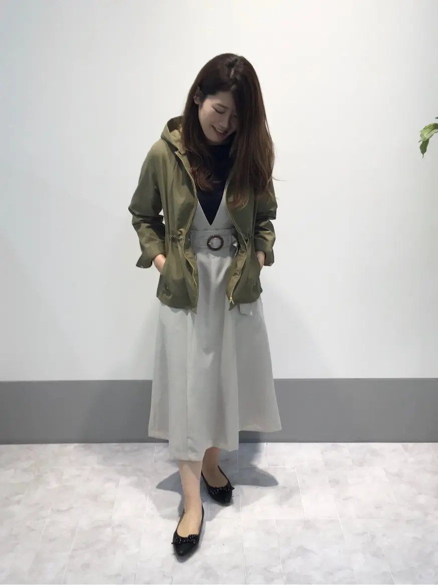 ANY SIS 岡本 コーディネート画像