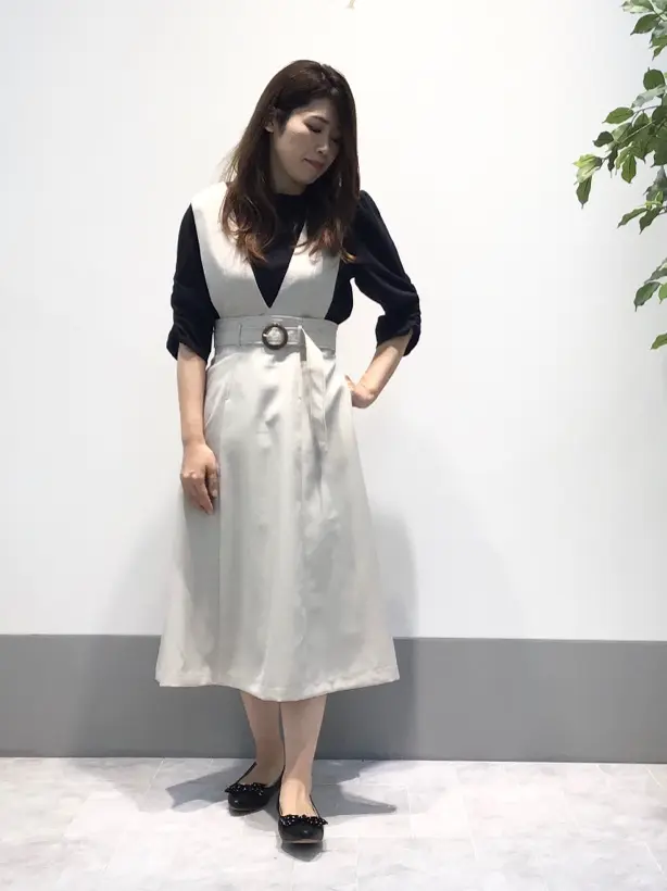 ANY SIS 岡本 コーディネート画像