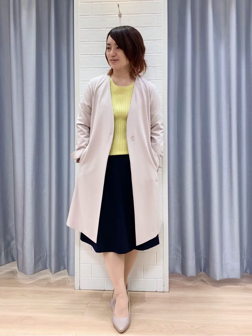 ANY SIS 丸岡 コーディネート画像