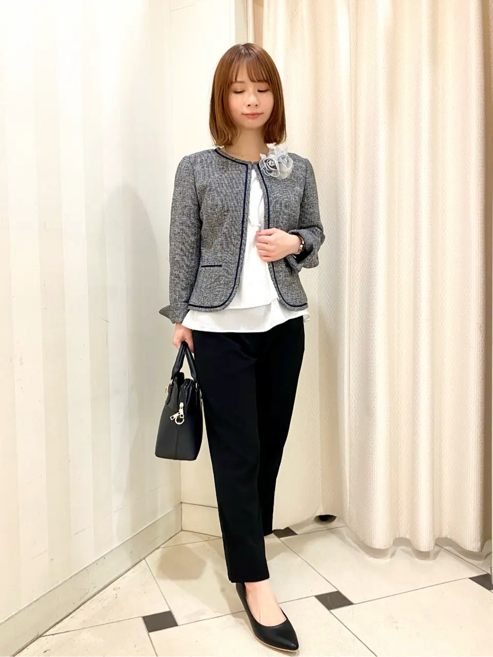 ANY SIS 横尾 コーディネート画像