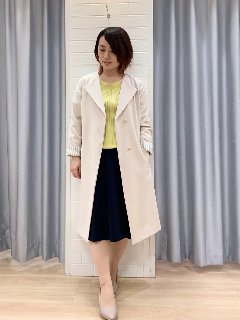 ANY SIS 丸岡 コーディネート画像