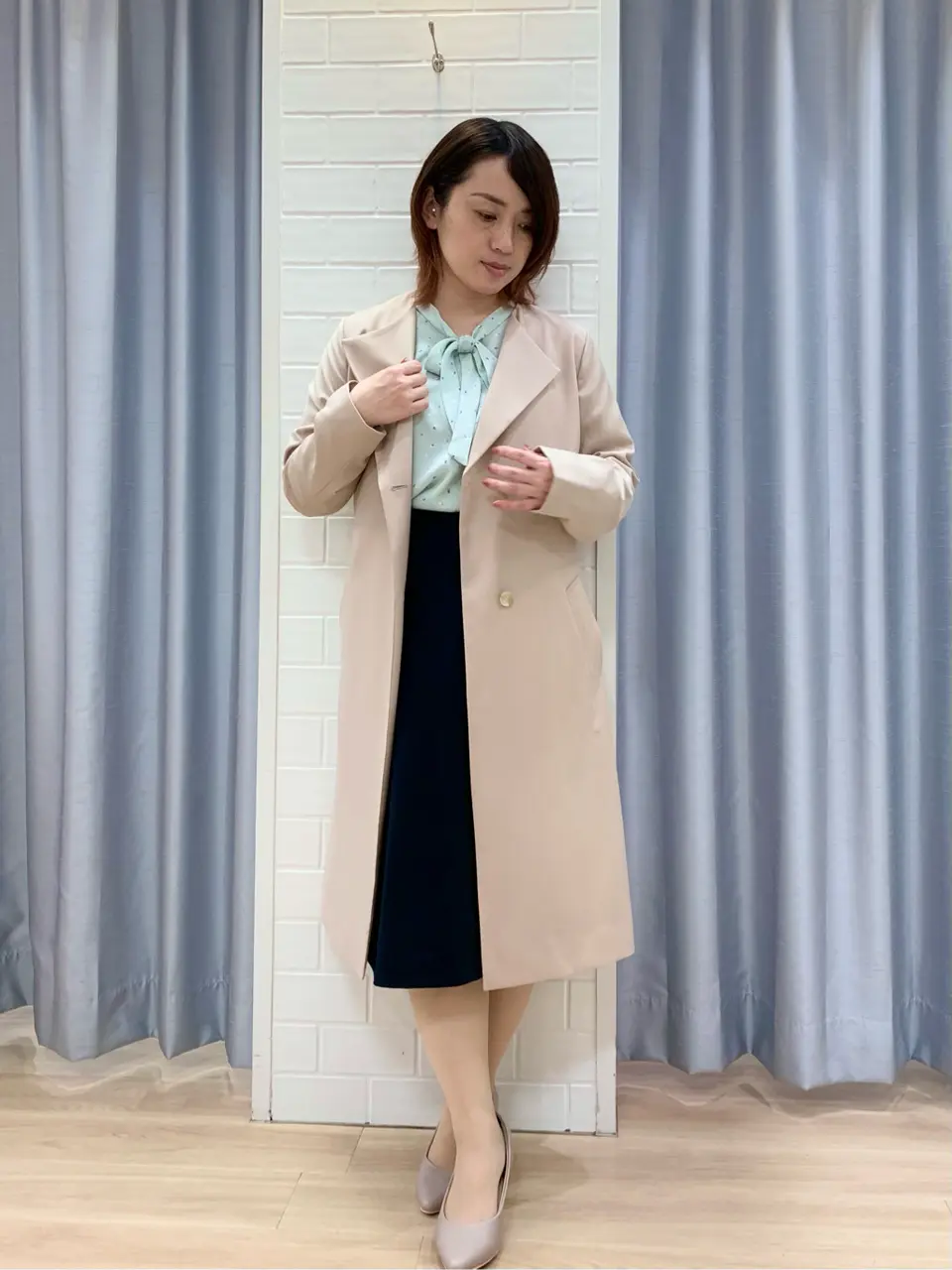 ANY SIS 丸岡 コーディネート画像