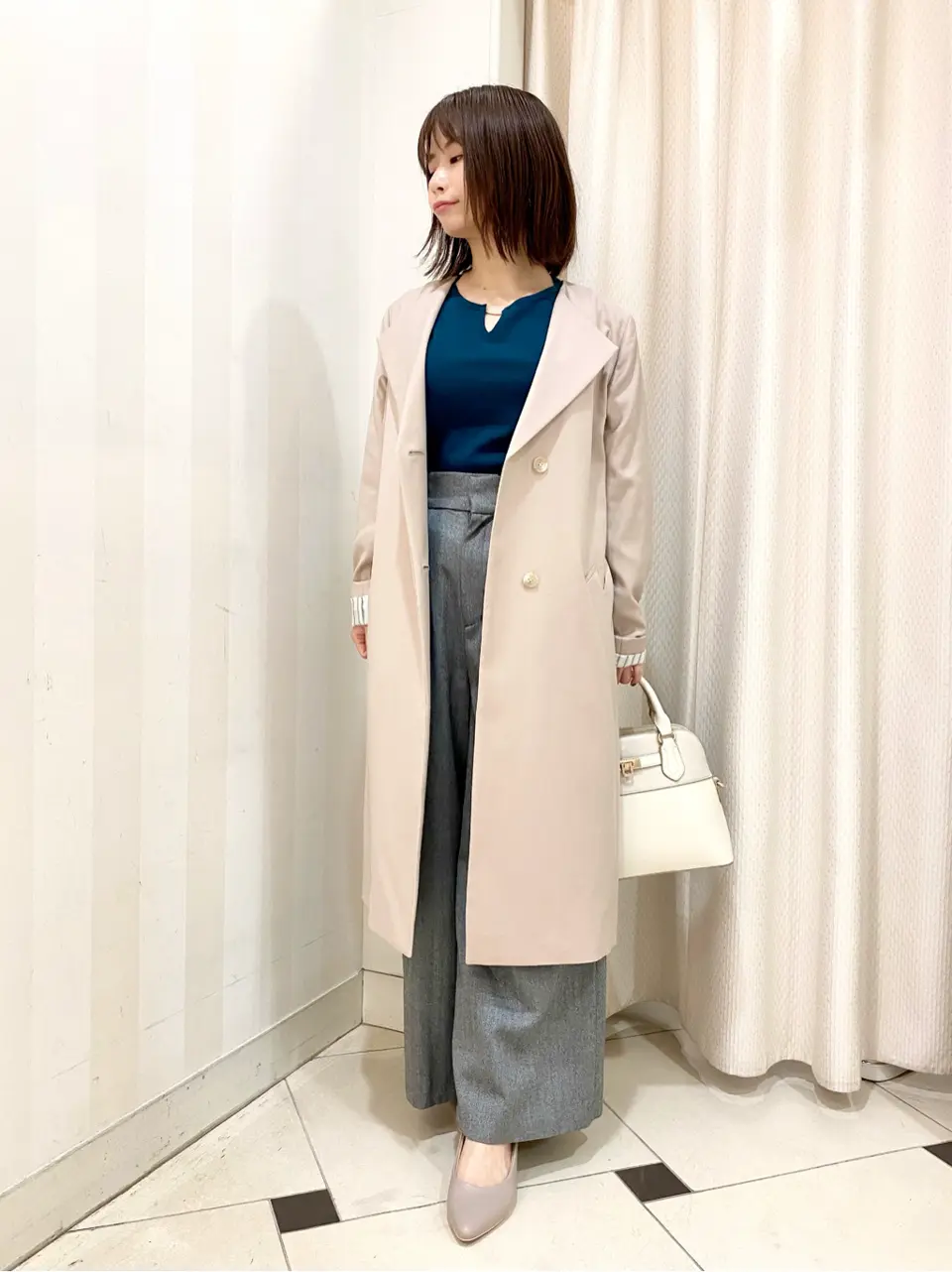 ANY SIS 横尾 コーディネート画像