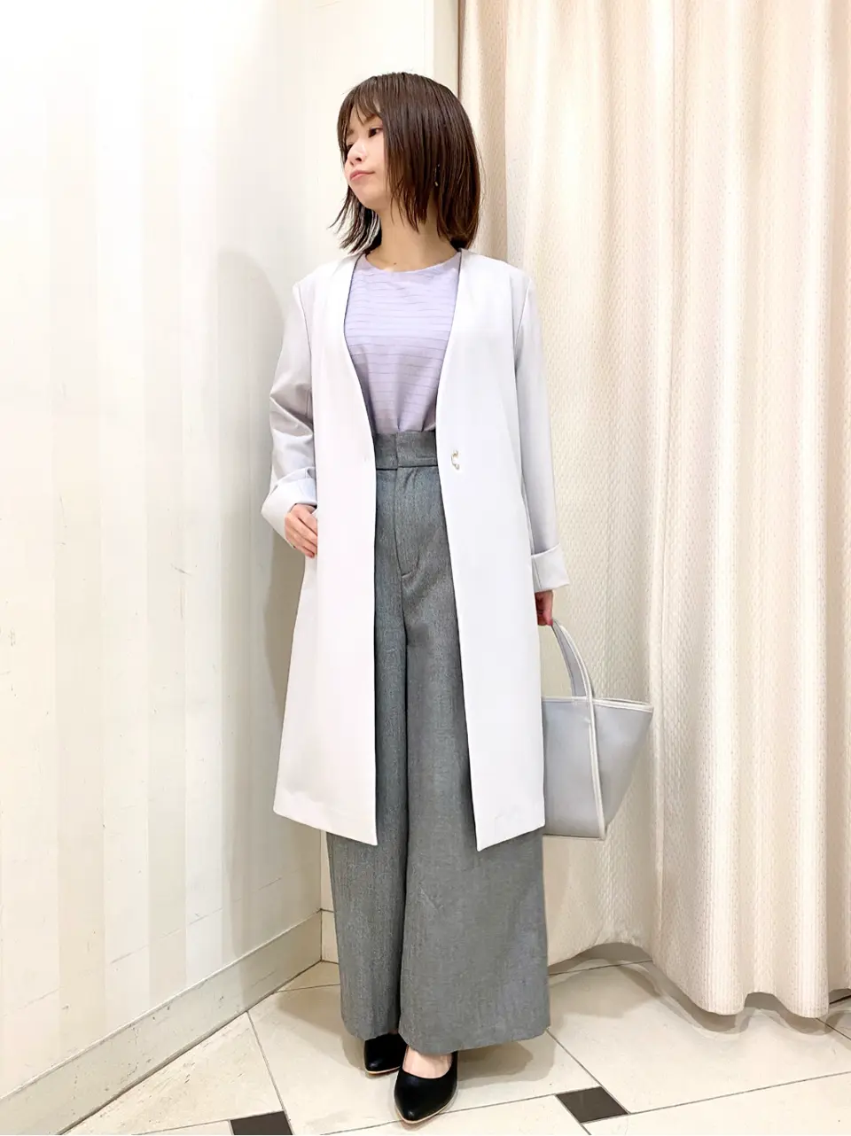 ANY SIS 横尾 コーディネート画像