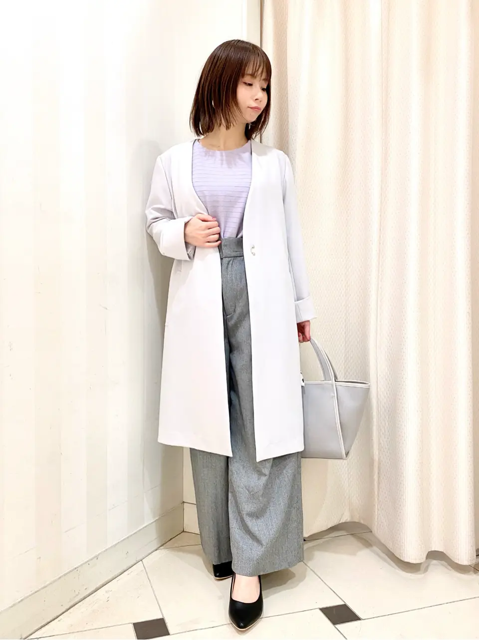 ANY SIS 横尾 コーディネート画像