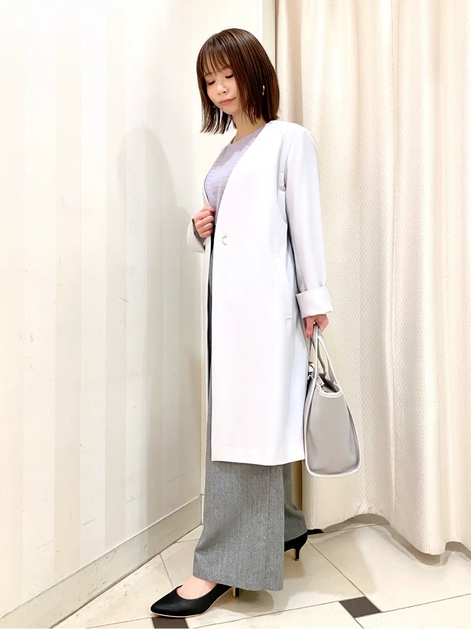 ANY SIS 横尾 コーディネート画像