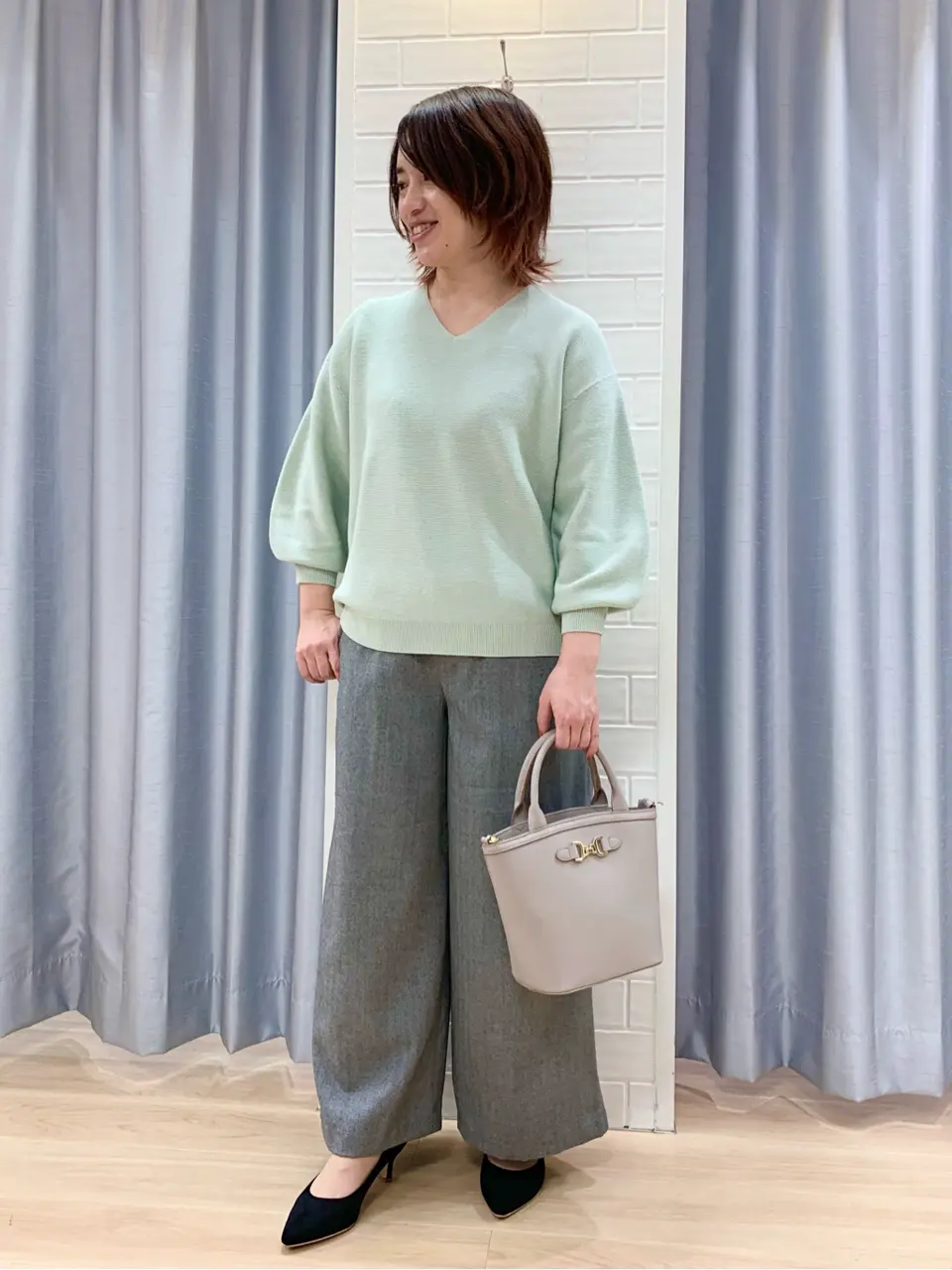 ANY SIS 丸岡 コーディネート画像