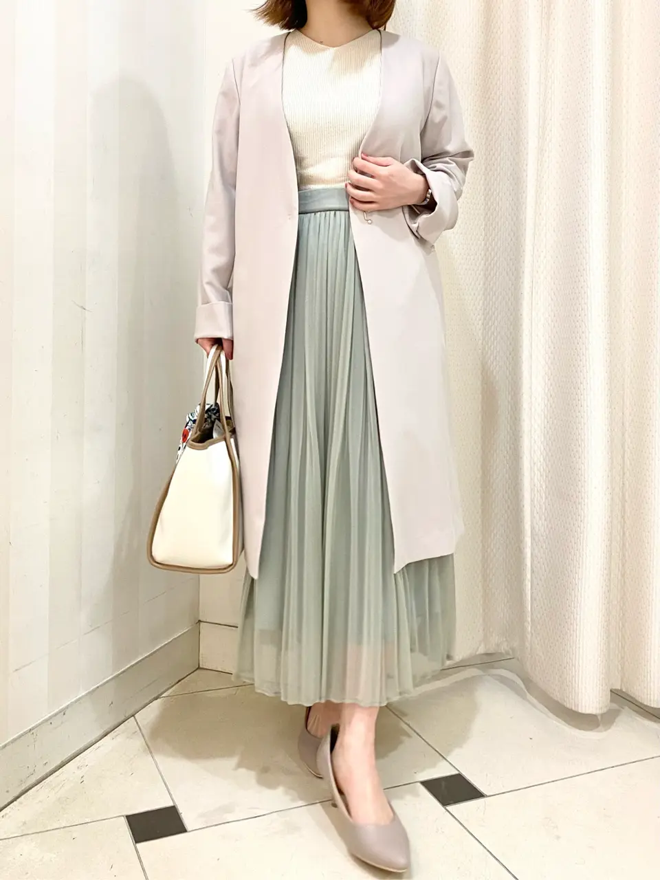 ANY SIS 横尾 コーディネート画像