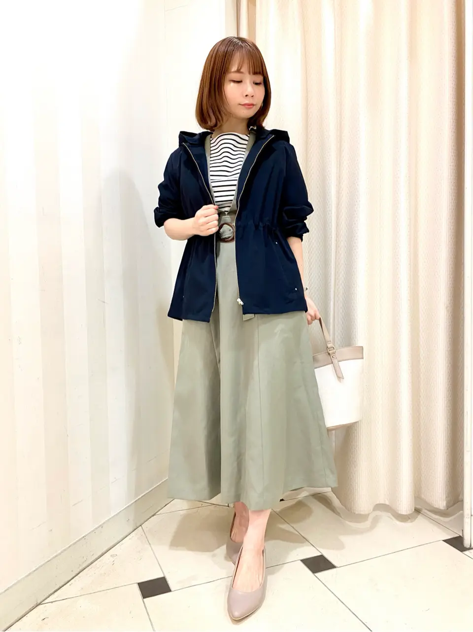 ANY SIS 横尾 コーディネート画像