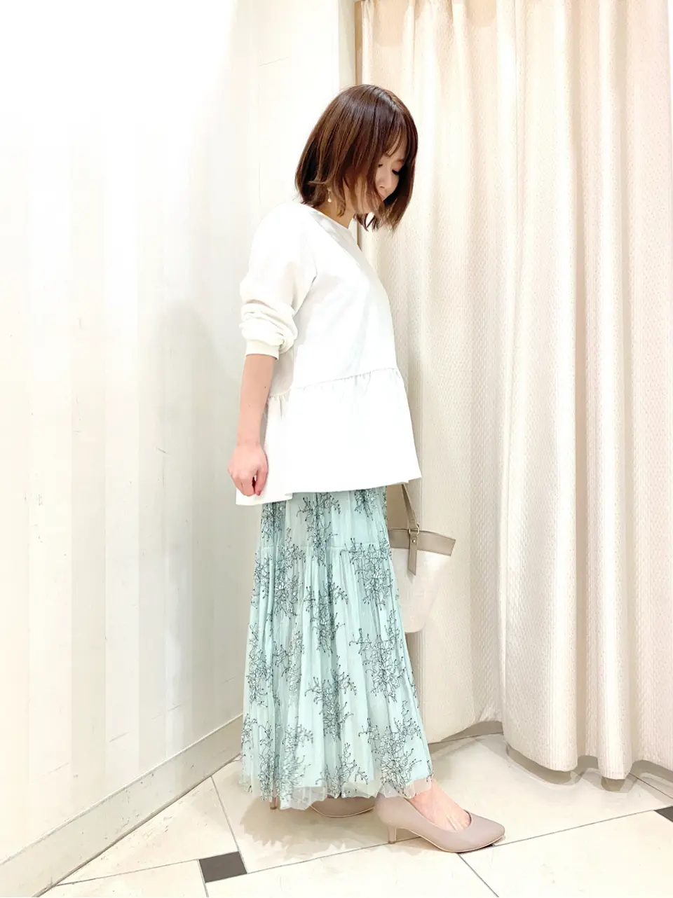 ANY SIS 横尾 コーディネート画像