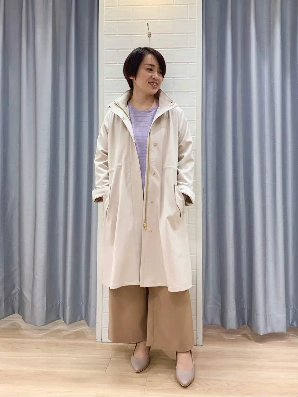 ANY SIS 丸岡 コーディネート画像