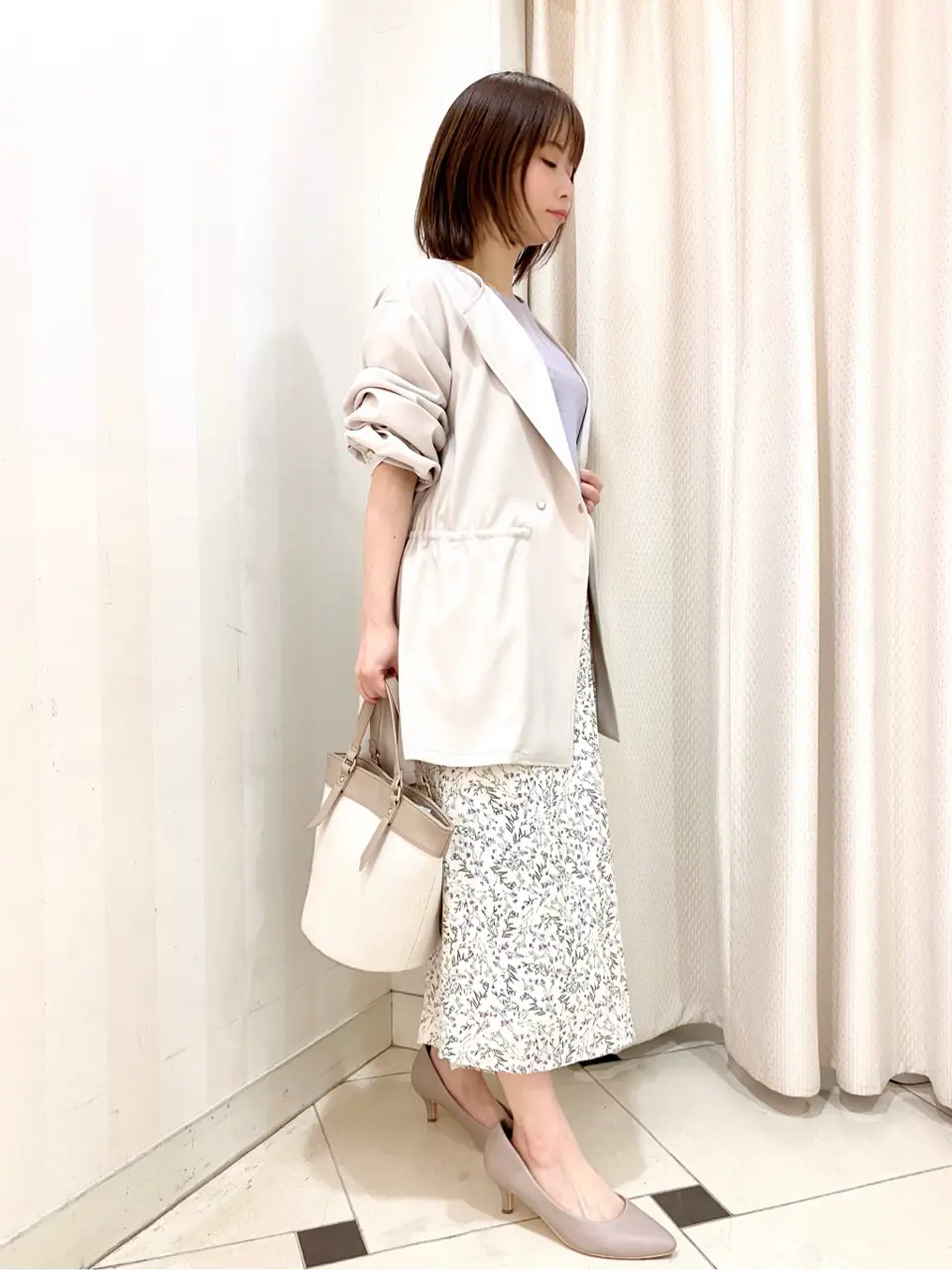 ANY SIS 横尾 コーディネート画像