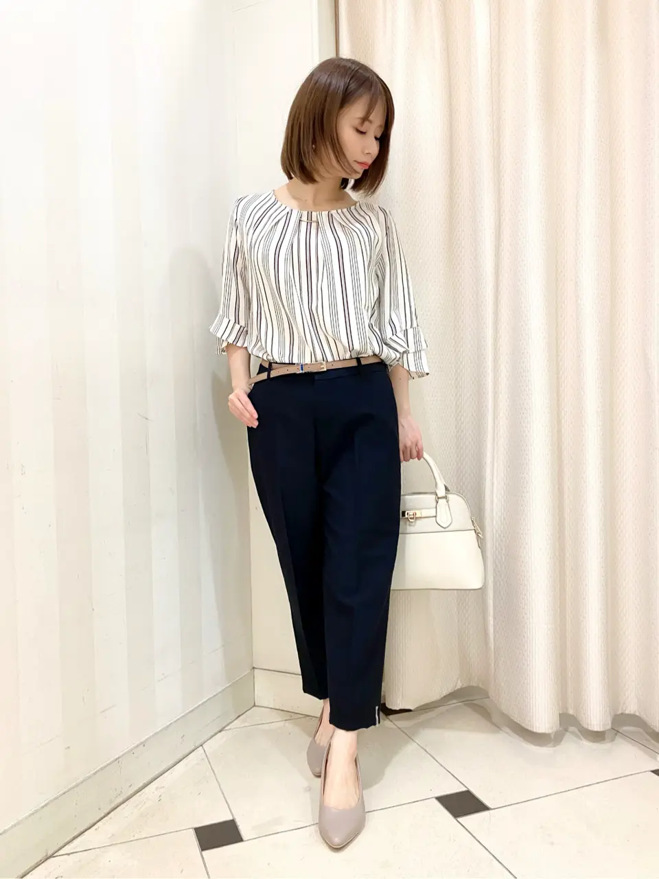 ANY SIS 横尾 コーディネート画像