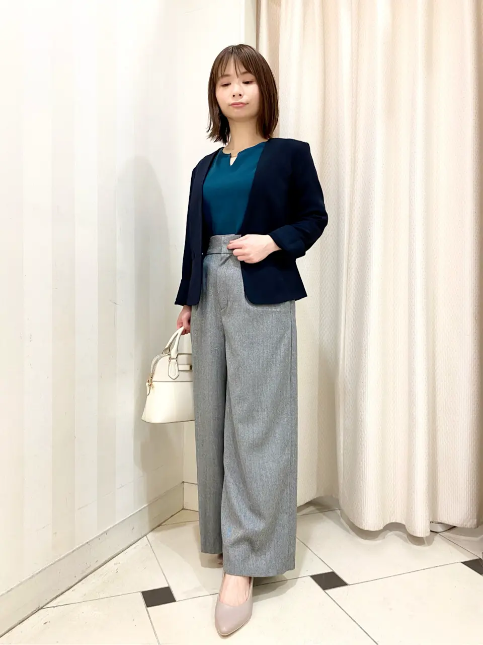 ANY SIS 横尾 コーディネート画像