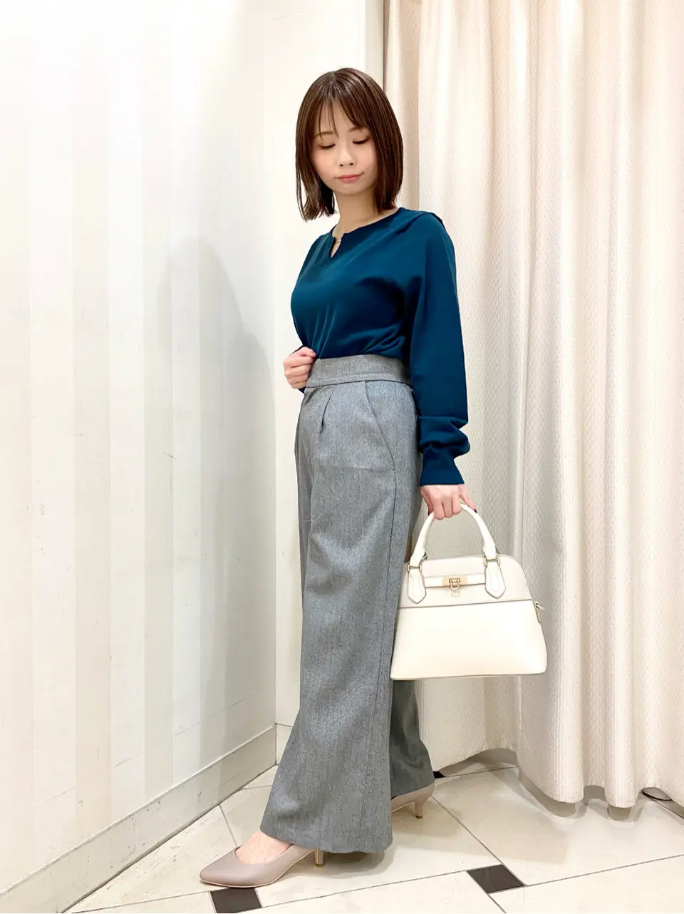 ANY SIS 横尾 コーディネート画像