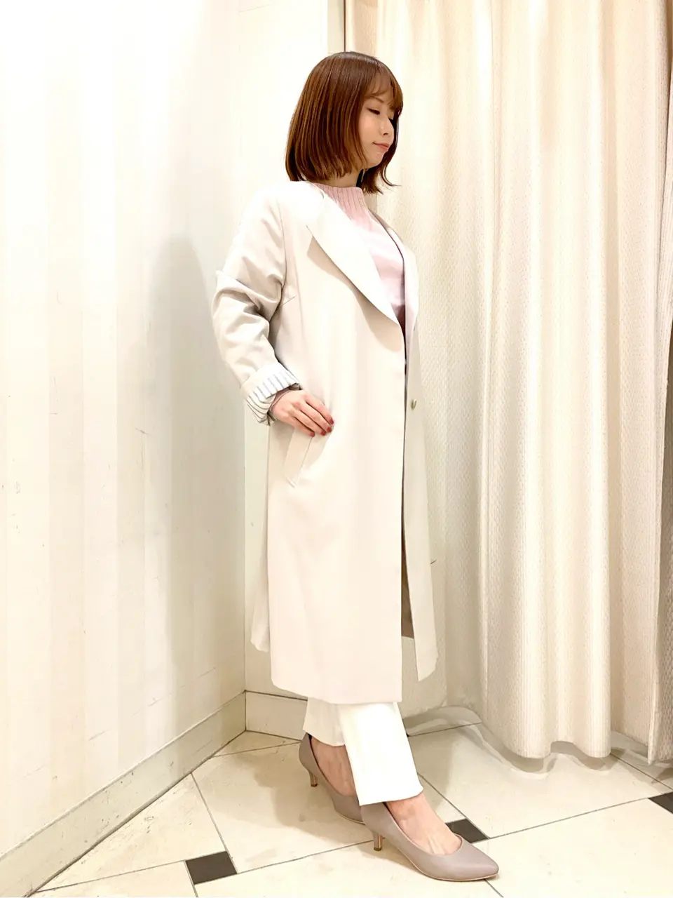 ANY SIS 横尾 コーディネート画像