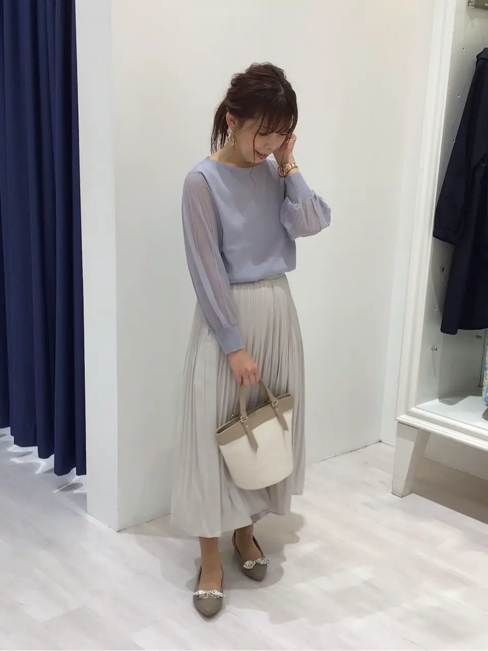 ANY SIS スタッフ コーディネート画像