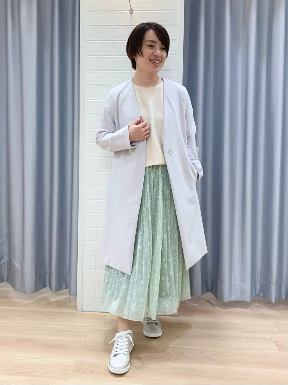 ANY SIS 丸岡 コーディネート画像