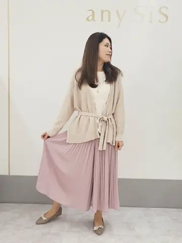 ANY SIS 岡本 コーディネート画像