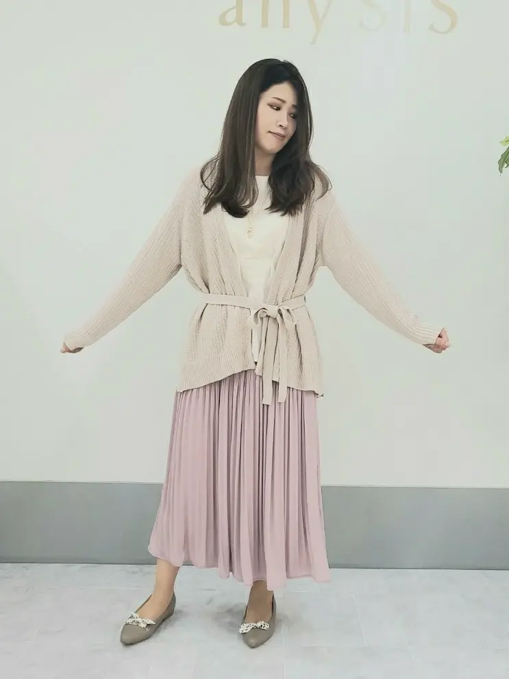 ANY SIS 岡本 コーディネート画像