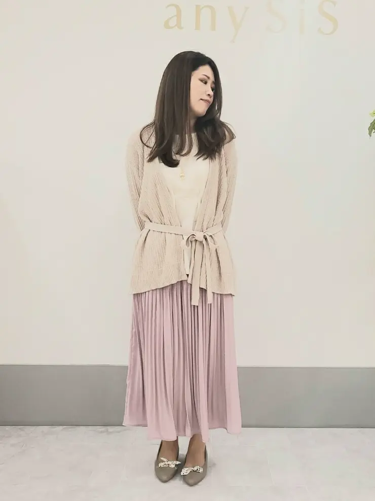 ANY SIS 岡本 コーディネート画像