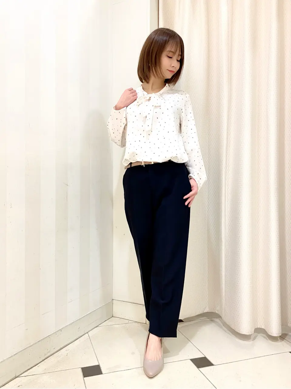 ANY SIS 横尾 コーディネート画像