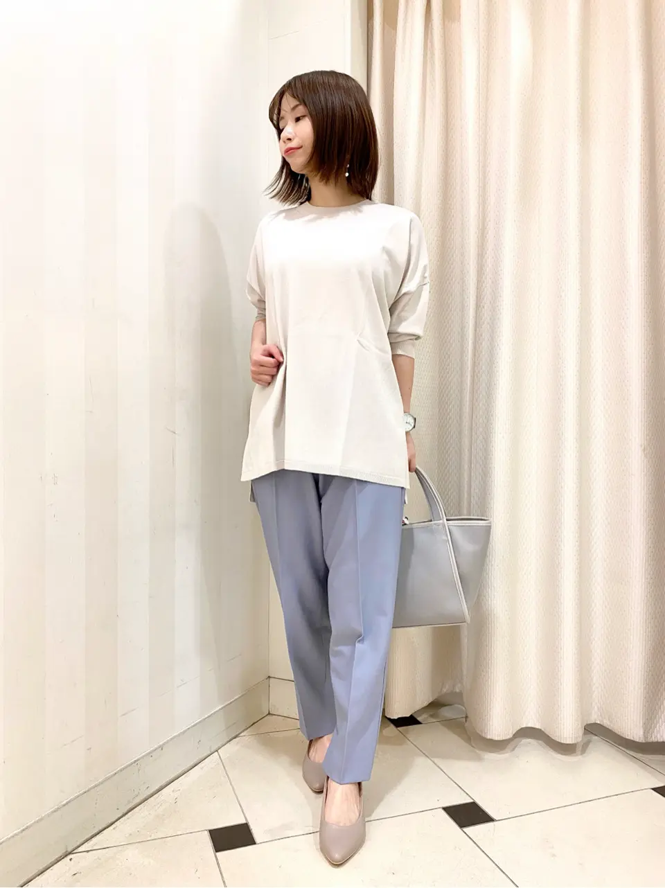 ANY SIS 横尾 コーディネート画像