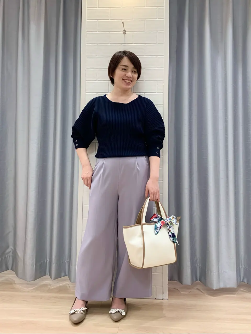 ANY SIS 丸岡 コーディネート画像