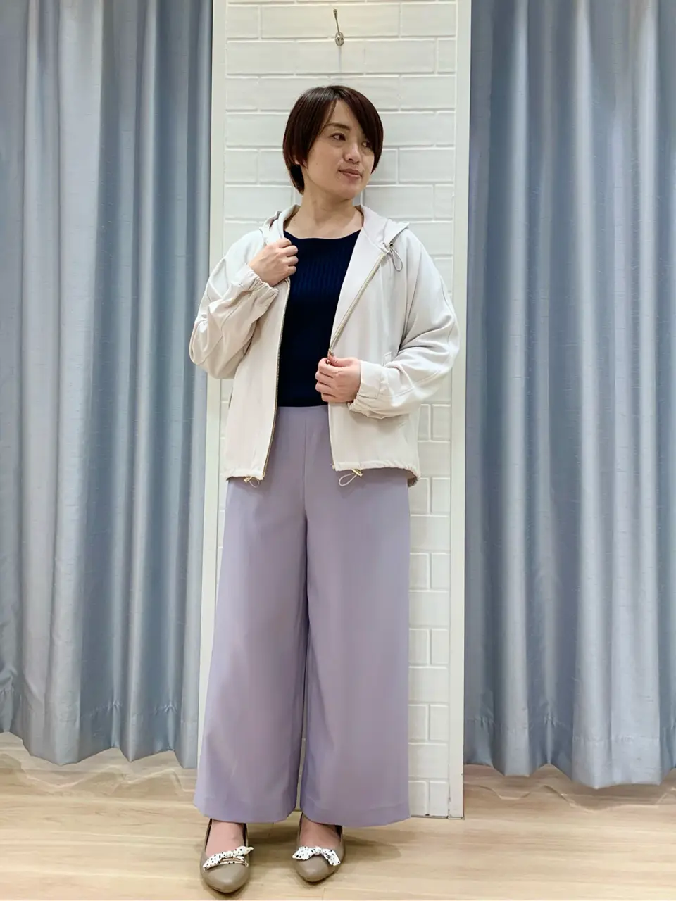 ANY SIS 丸岡 コーディネート画像