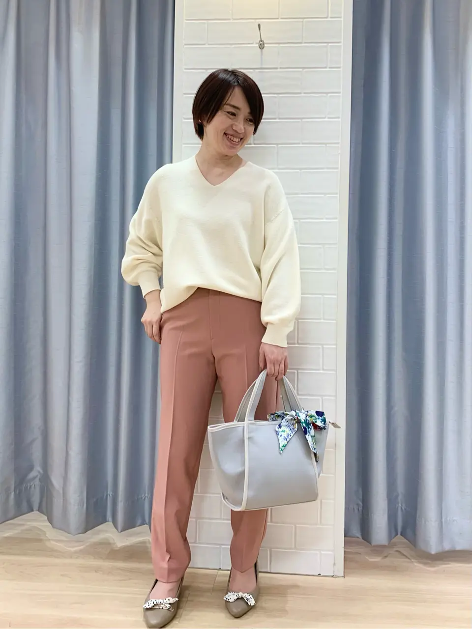 ANY SIS 丸岡 コーディネート画像