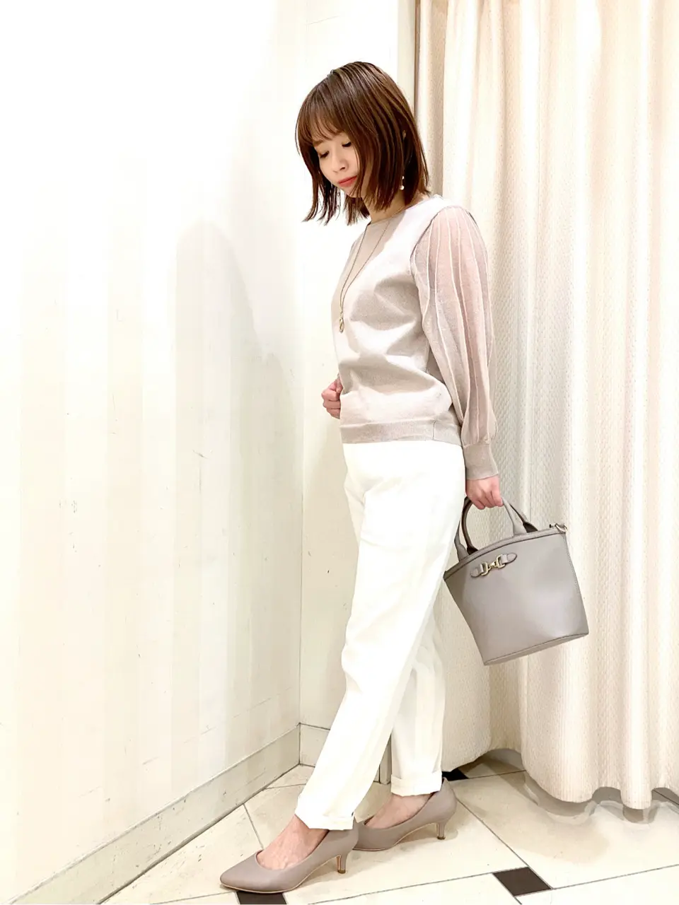 ANY SIS 横尾 コーディネート画像