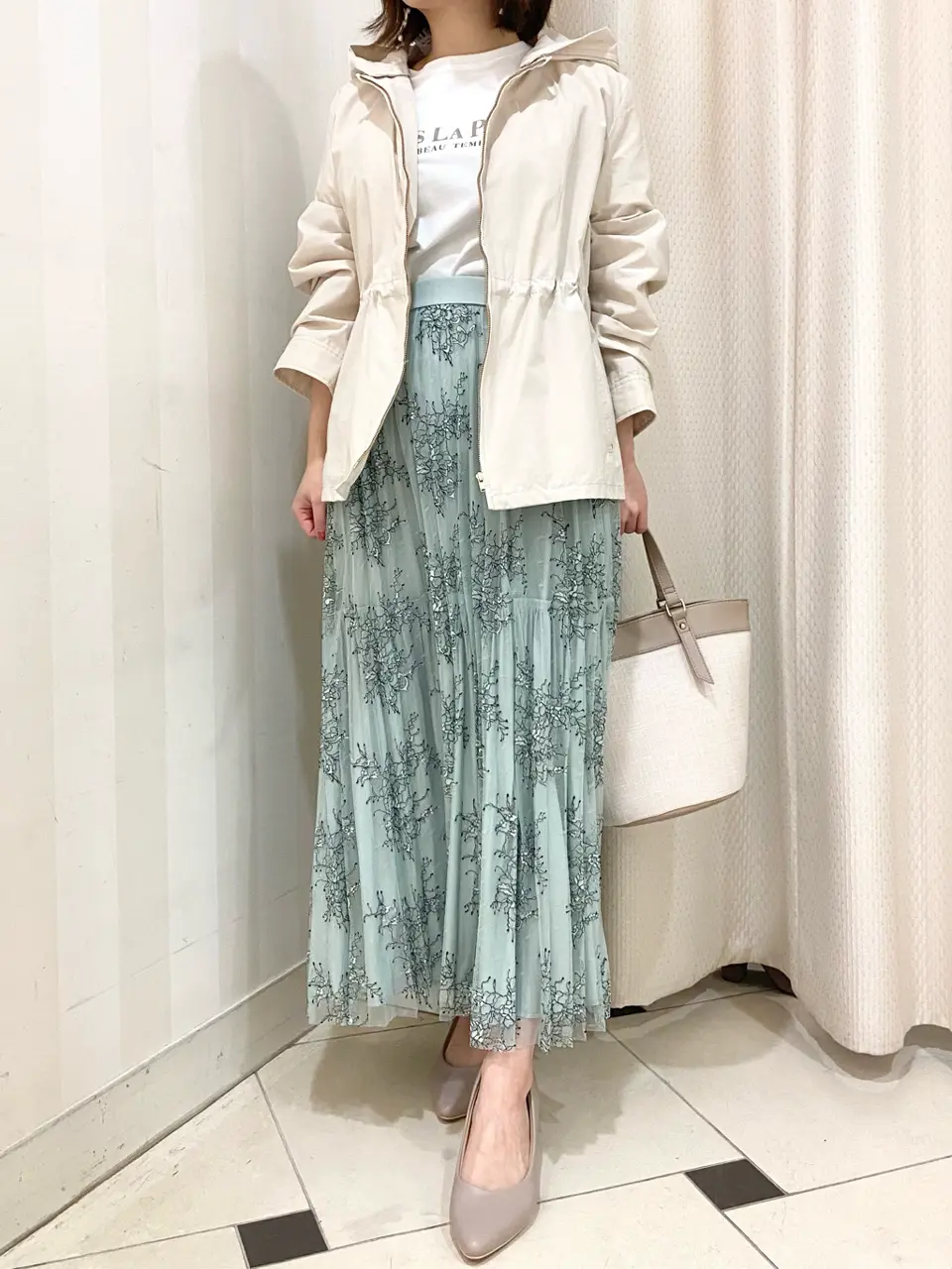 ANY SIS 横尾 コーディネート画像