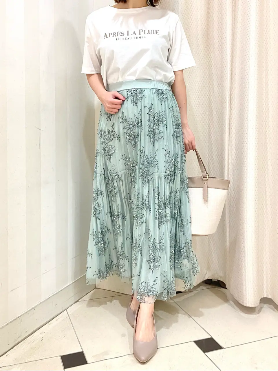 ANY SIS 横尾 コーディネート画像