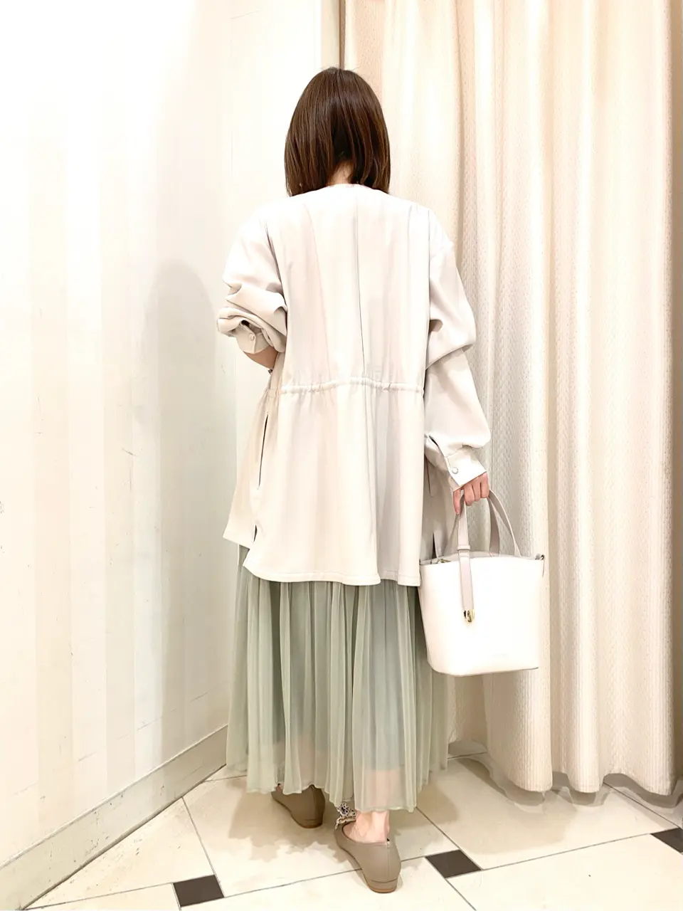 ANY SIS 横尾 コーディネート画像